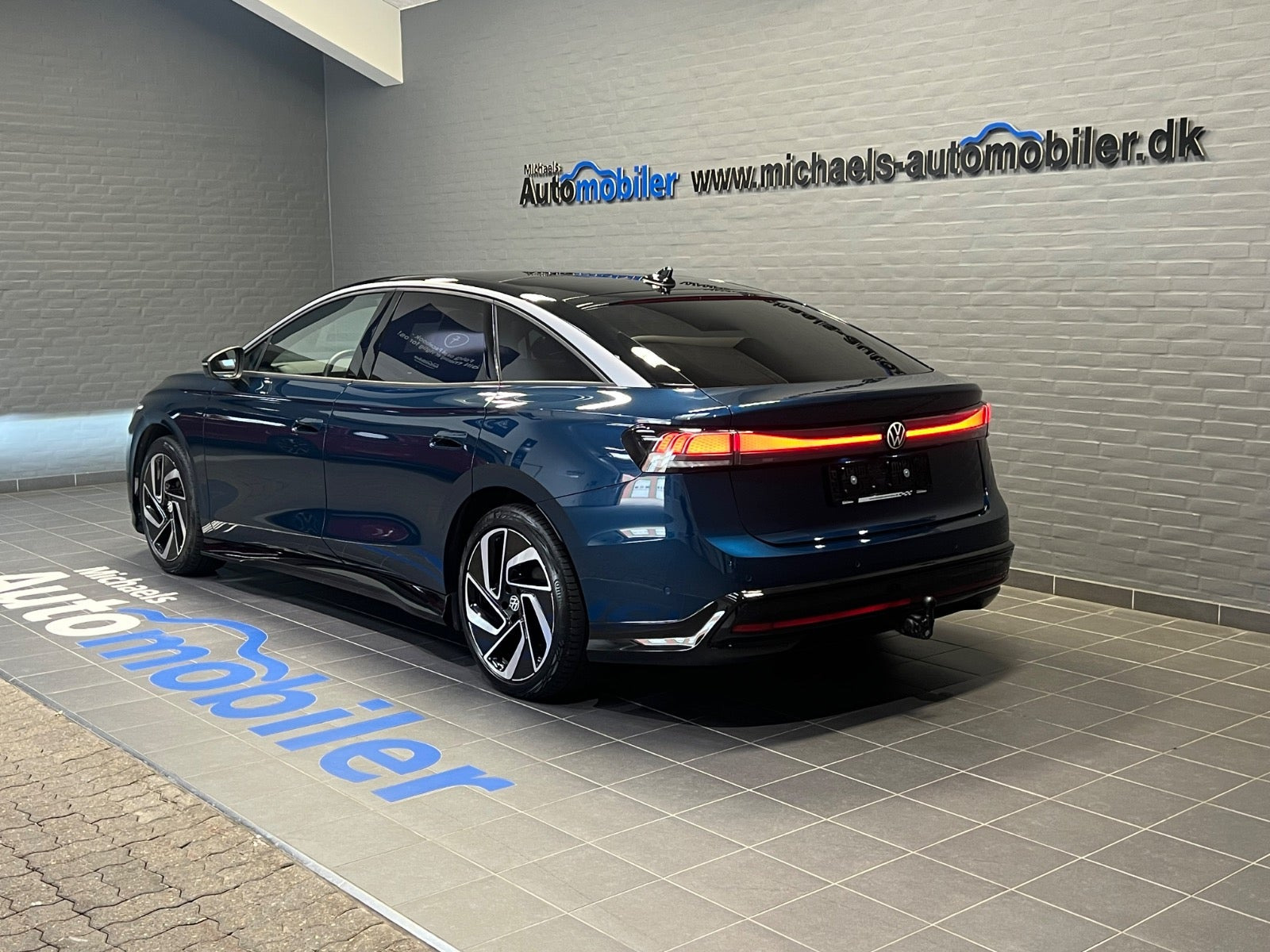 Blå VW ID.7 fra 2024