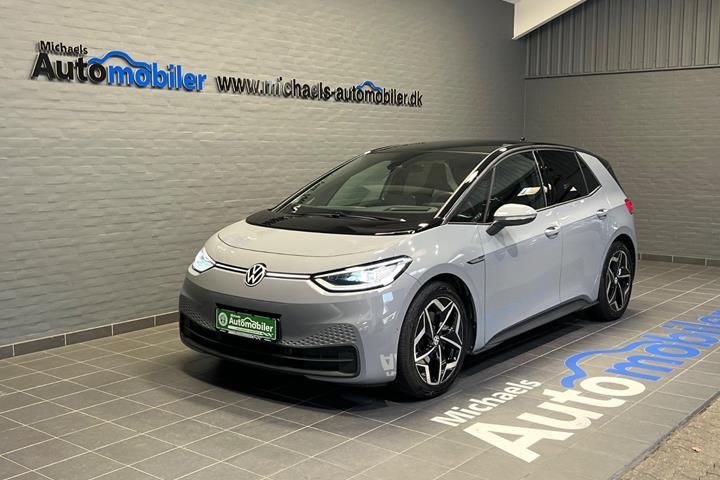 Grå VW ID.3 fra 2023