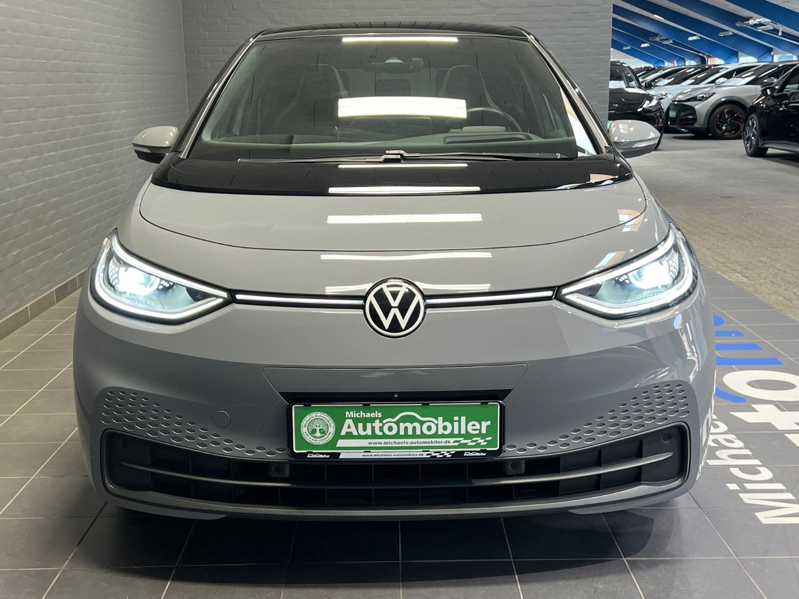 Grå VW ID.3 fra 2023