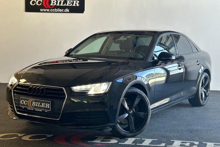 Sort Audi A4 fra 2018