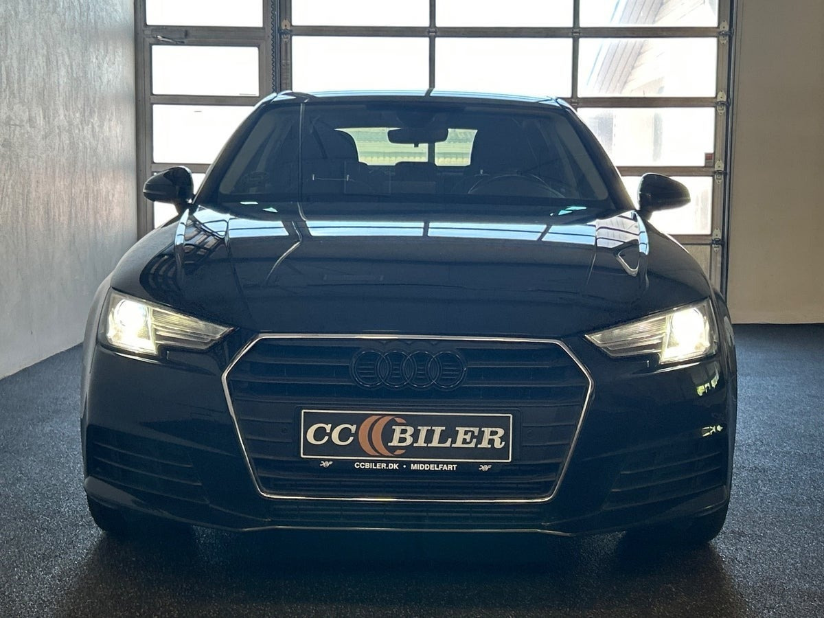 Sort Audi A4 fra 2018