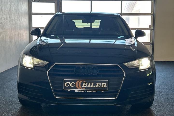 Sort Audi A4 fra 2018