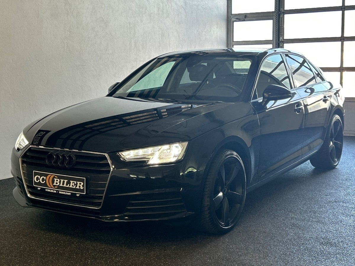 Sort Audi A4 fra 2018