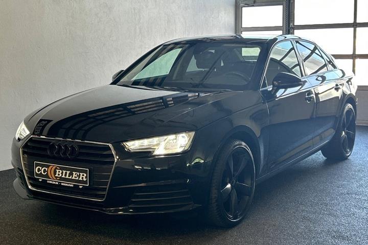 Sort Audi A4 fra 2018