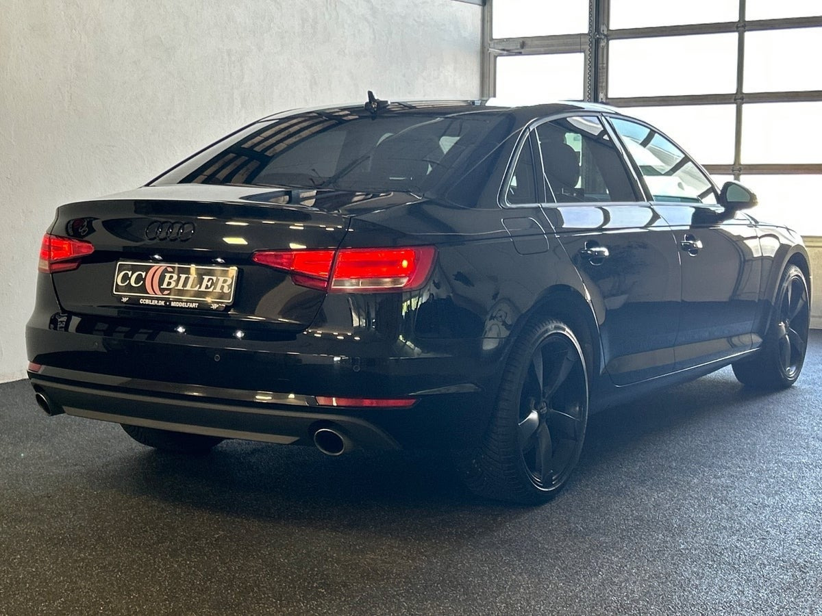 Sort Audi A4 fra 2018