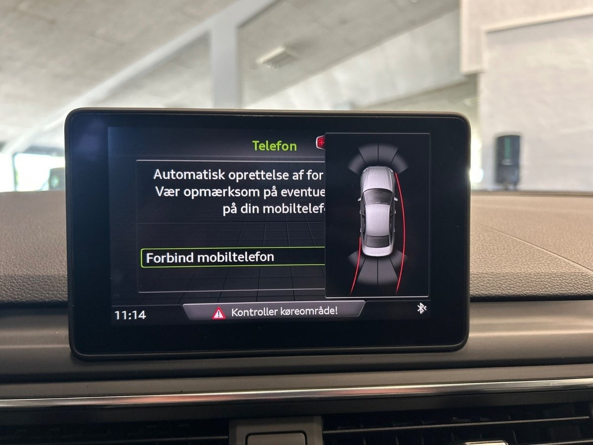 Sort Audi A4 fra 2018