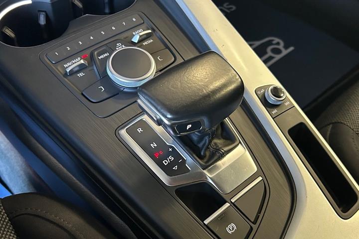 Sort Audi A4 fra 2018