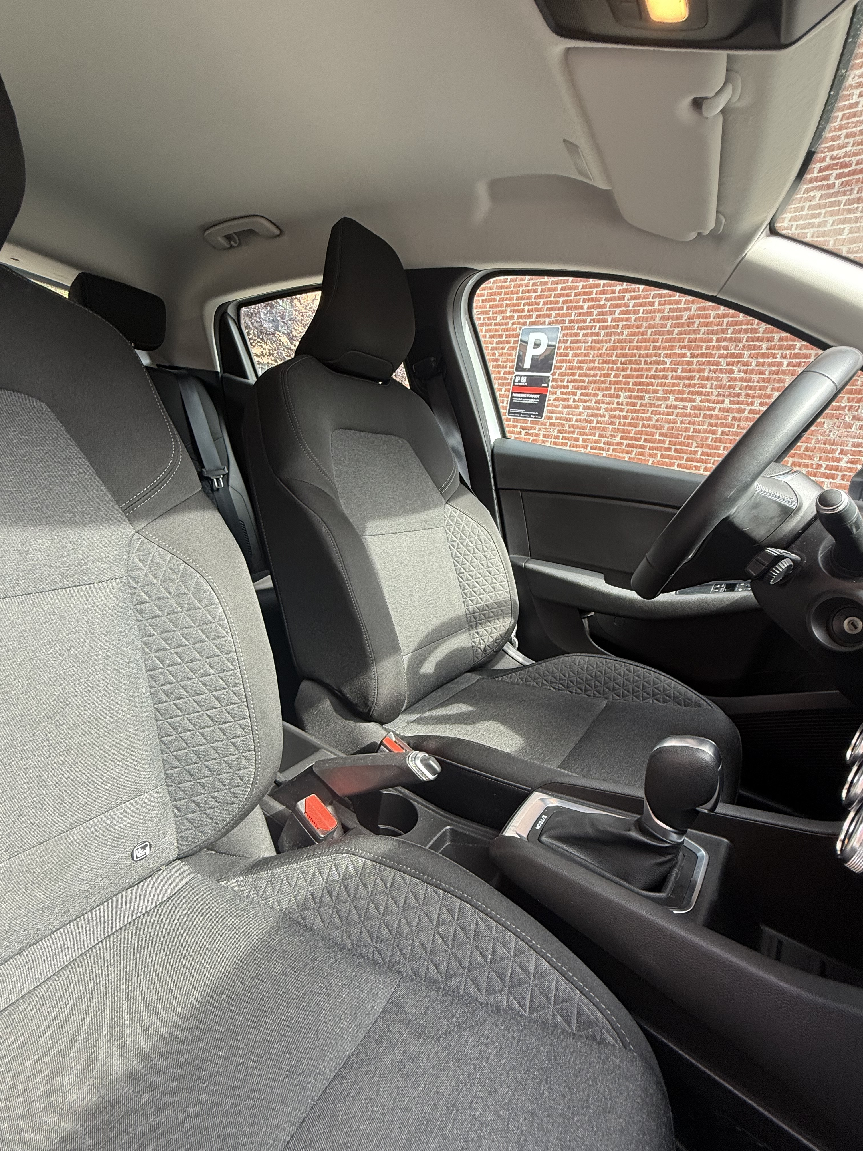 Hvid Renault Clio fra 2021