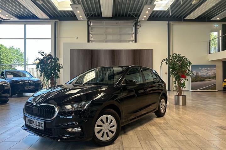 Sort Skoda Fabia fra 2023