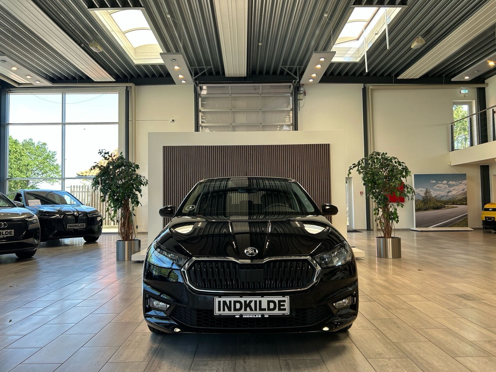 Sort Skoda Fabia fra 2023