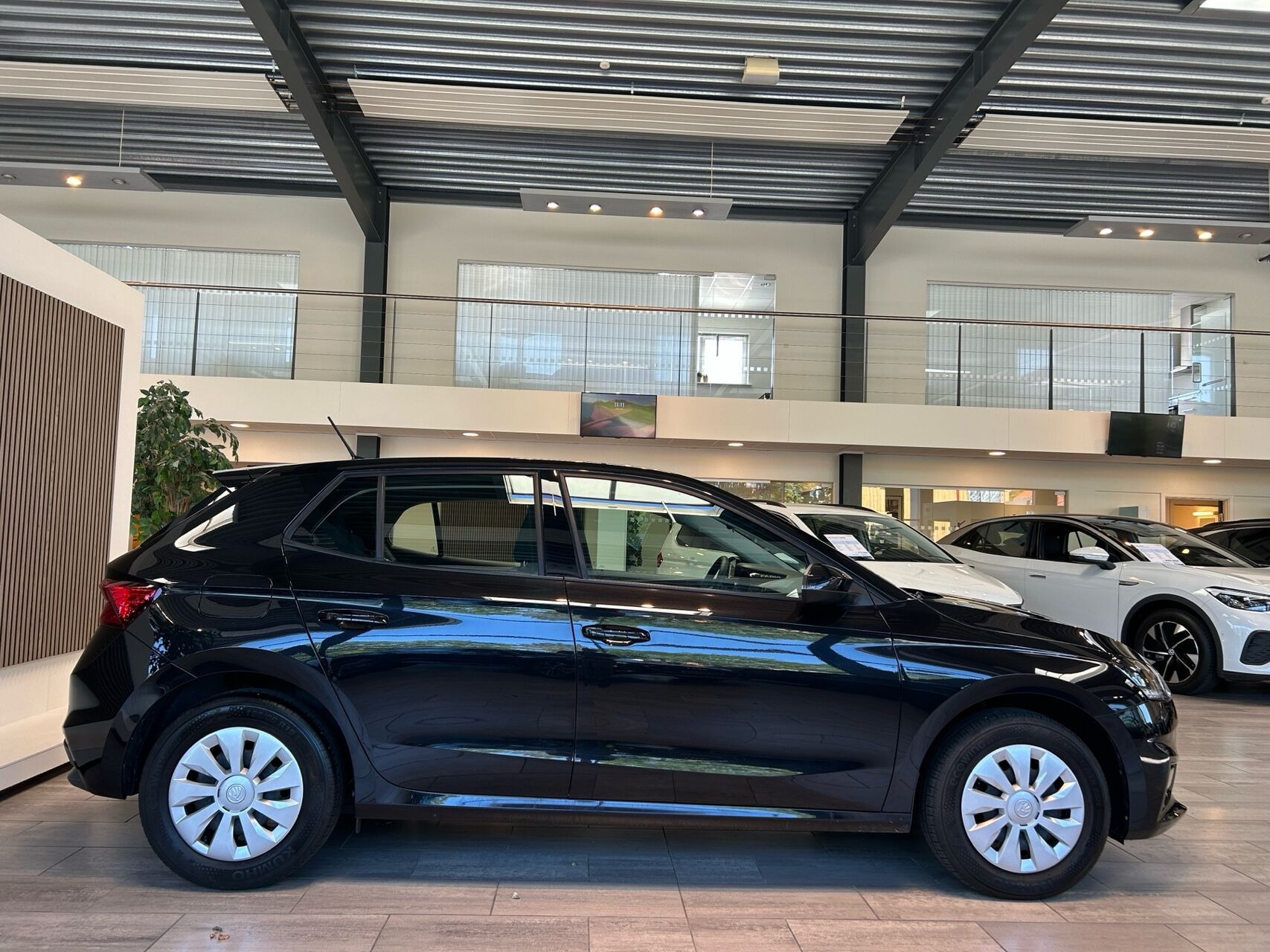 Sort Skoda Fabia fra 2023