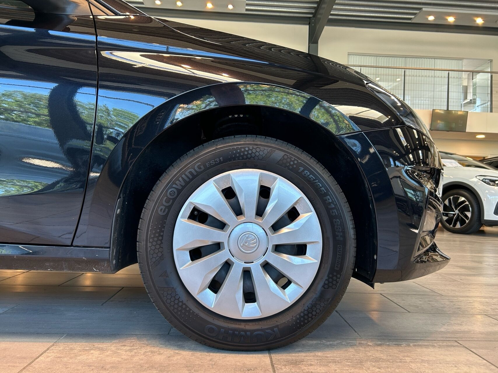 Sort Skoda Fabia fra 2023