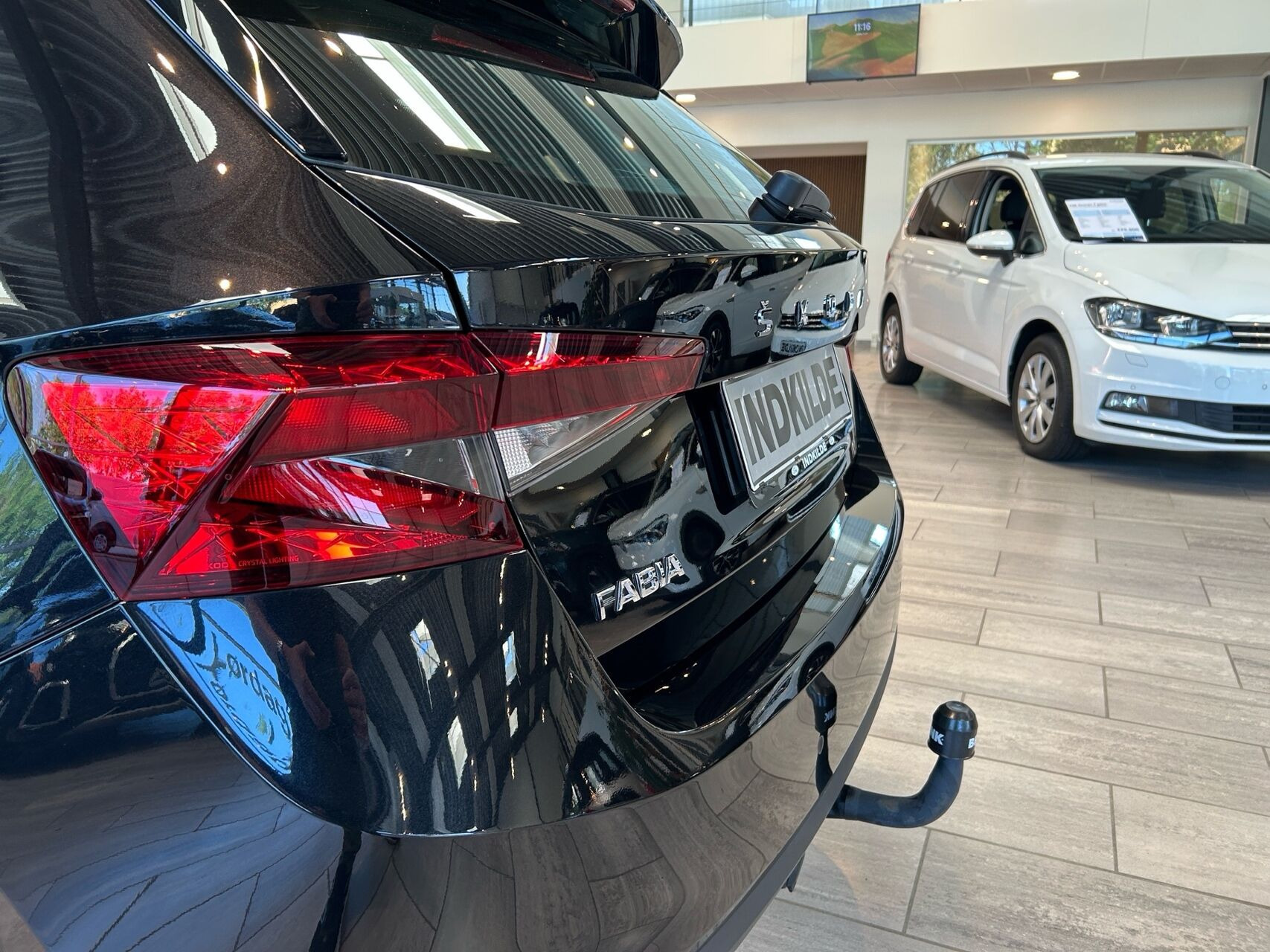 Sort Skoda Fabia fra 2023