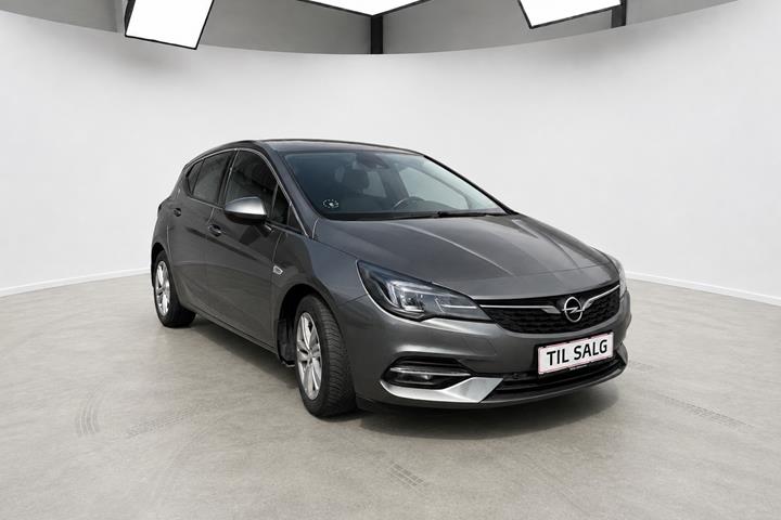 Sort Opel Astra fra 2020