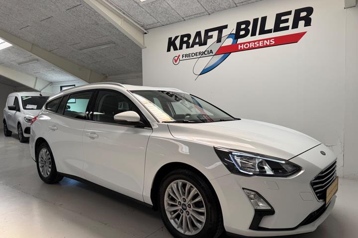 Hvid Ford Focus fra 2021
