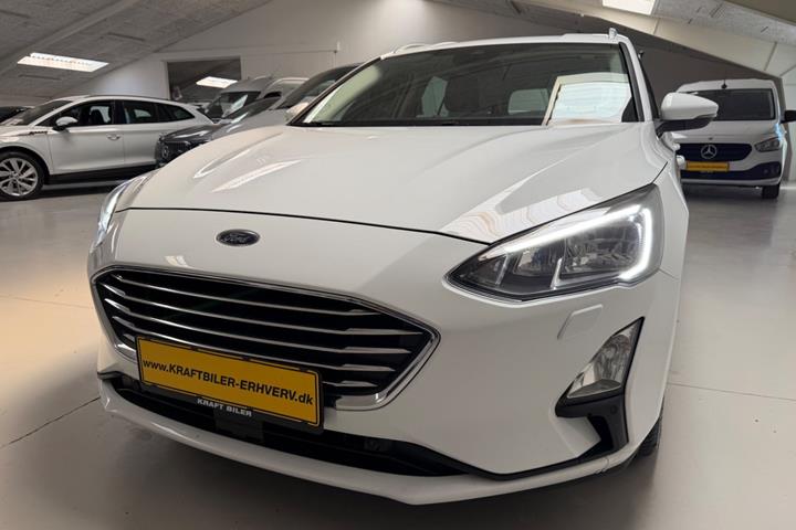 Hvid Ford Focus fra 2021