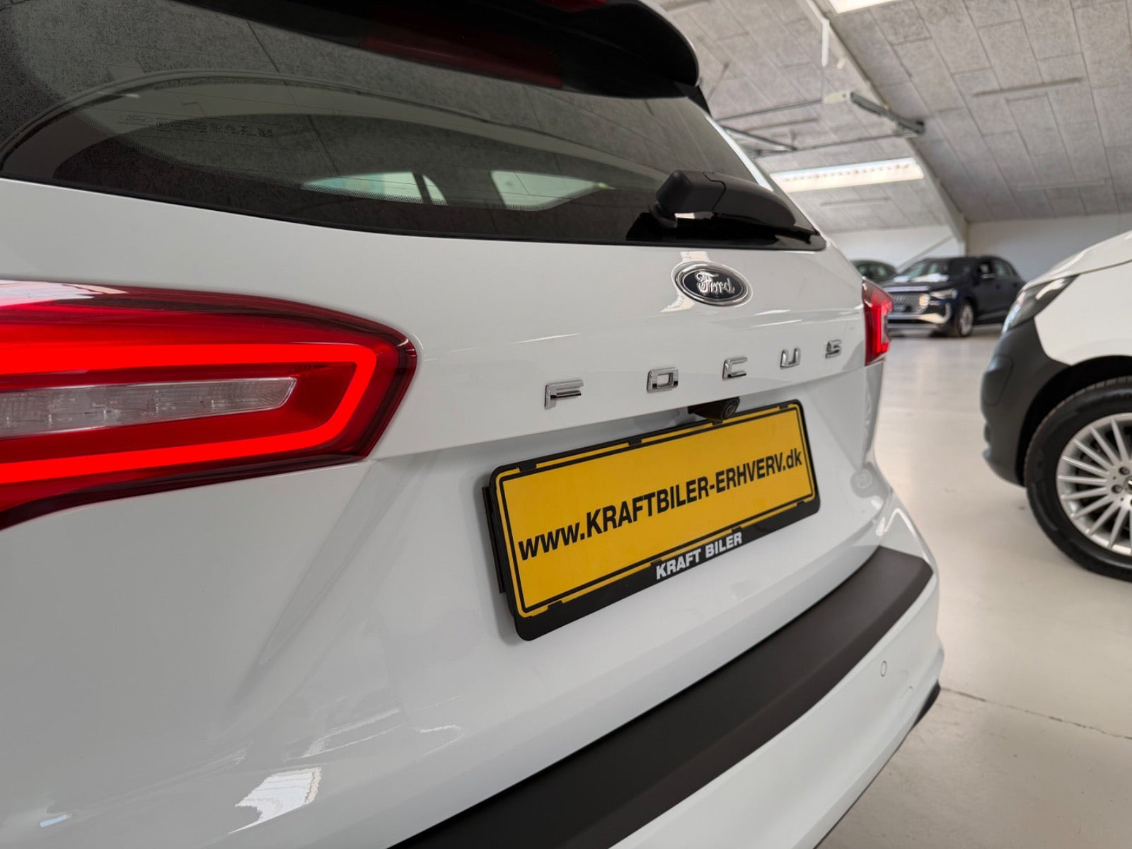 Hvid Ford Focus fra 2021