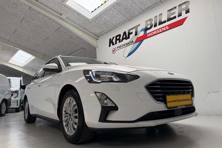 Hvid Ford Focus fra 2021