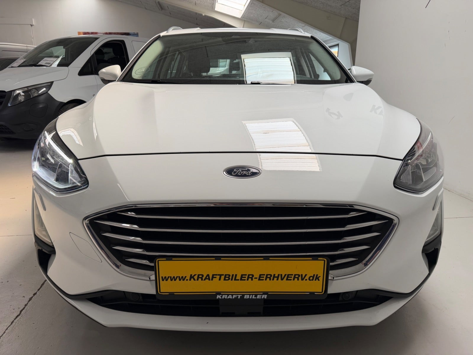 Hvid Ford Focus fra 2021