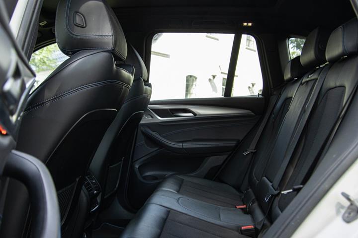 Hvid BMW X3 fra 2018