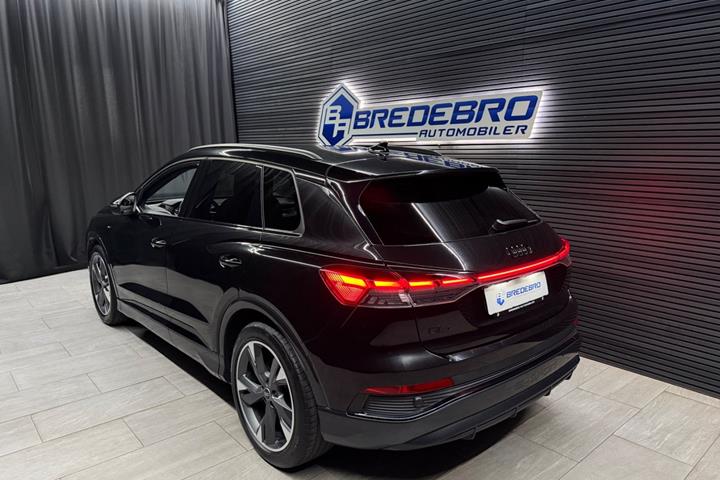Sort Audi Q4 e-tron fra 2025