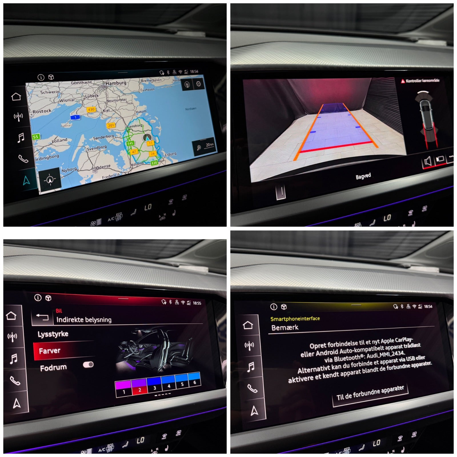 Sort Audi Q4 e-tron fra 2025