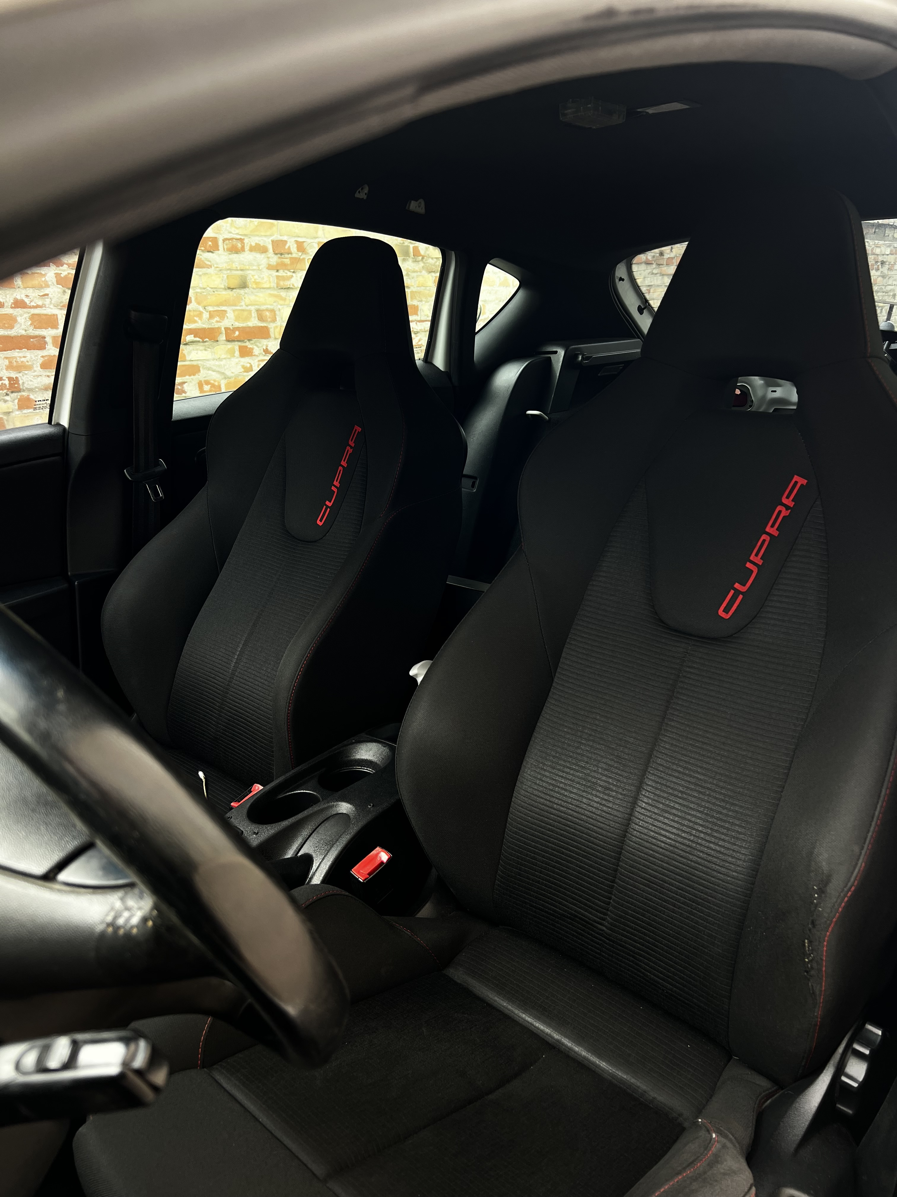 Hvid Seat Leon fra 2008