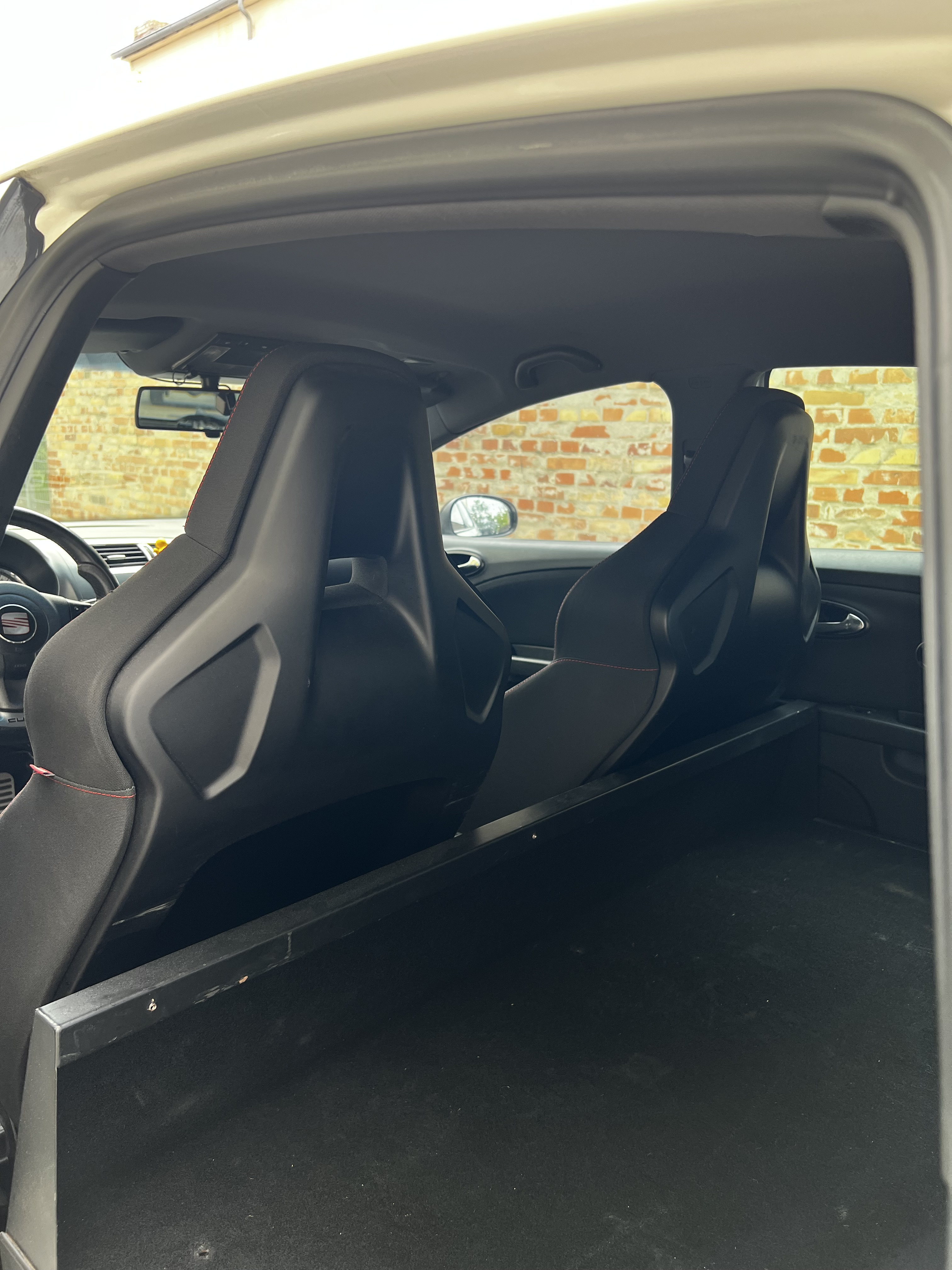 Hvid Seat Leon fra 2008
