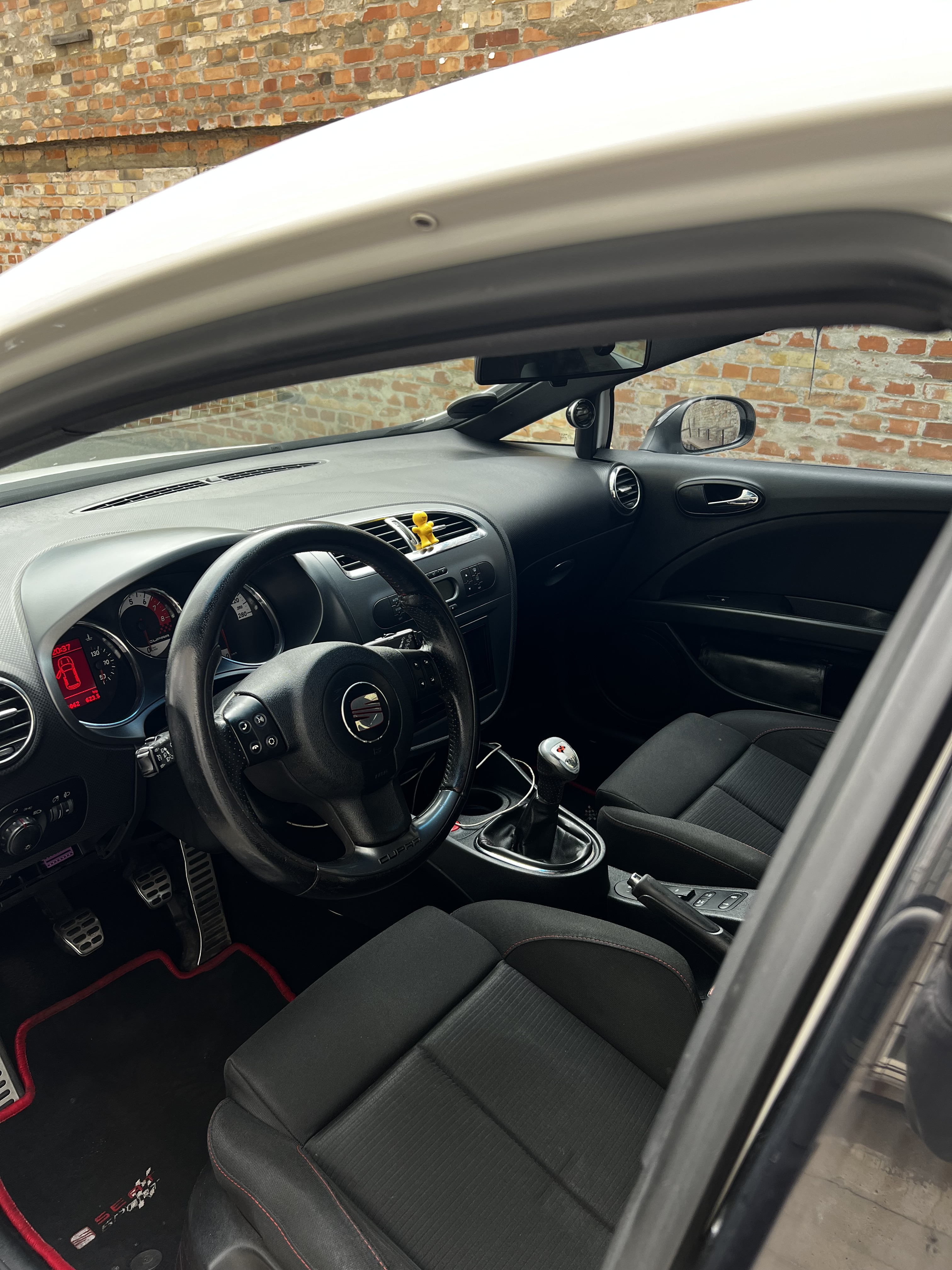 Hvid Seat Leon fra 2008