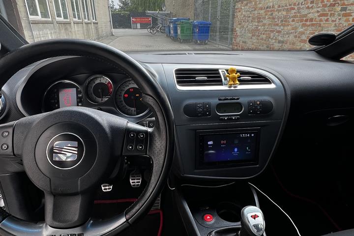 Hvid Seat Leon fra 2008