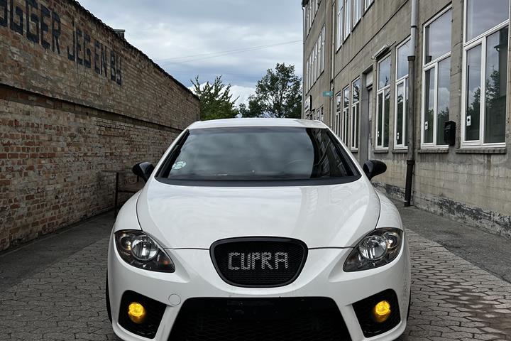 Hvid Seat Leon fra 2008