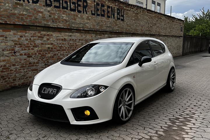 Hvid Seat Leon fra 2008