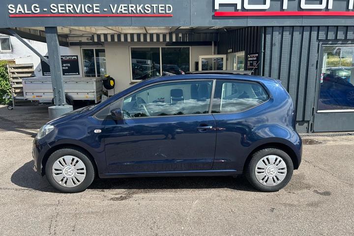 Blå VW UP! fra 2014