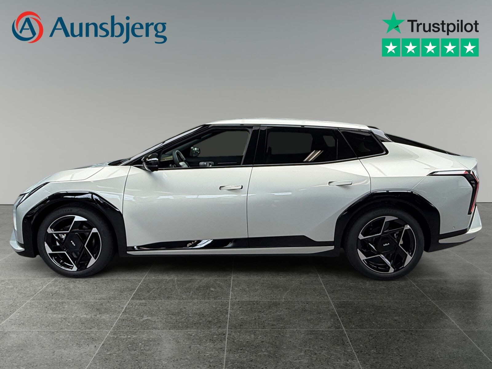 Sølv Kia EV4 fra 2026
