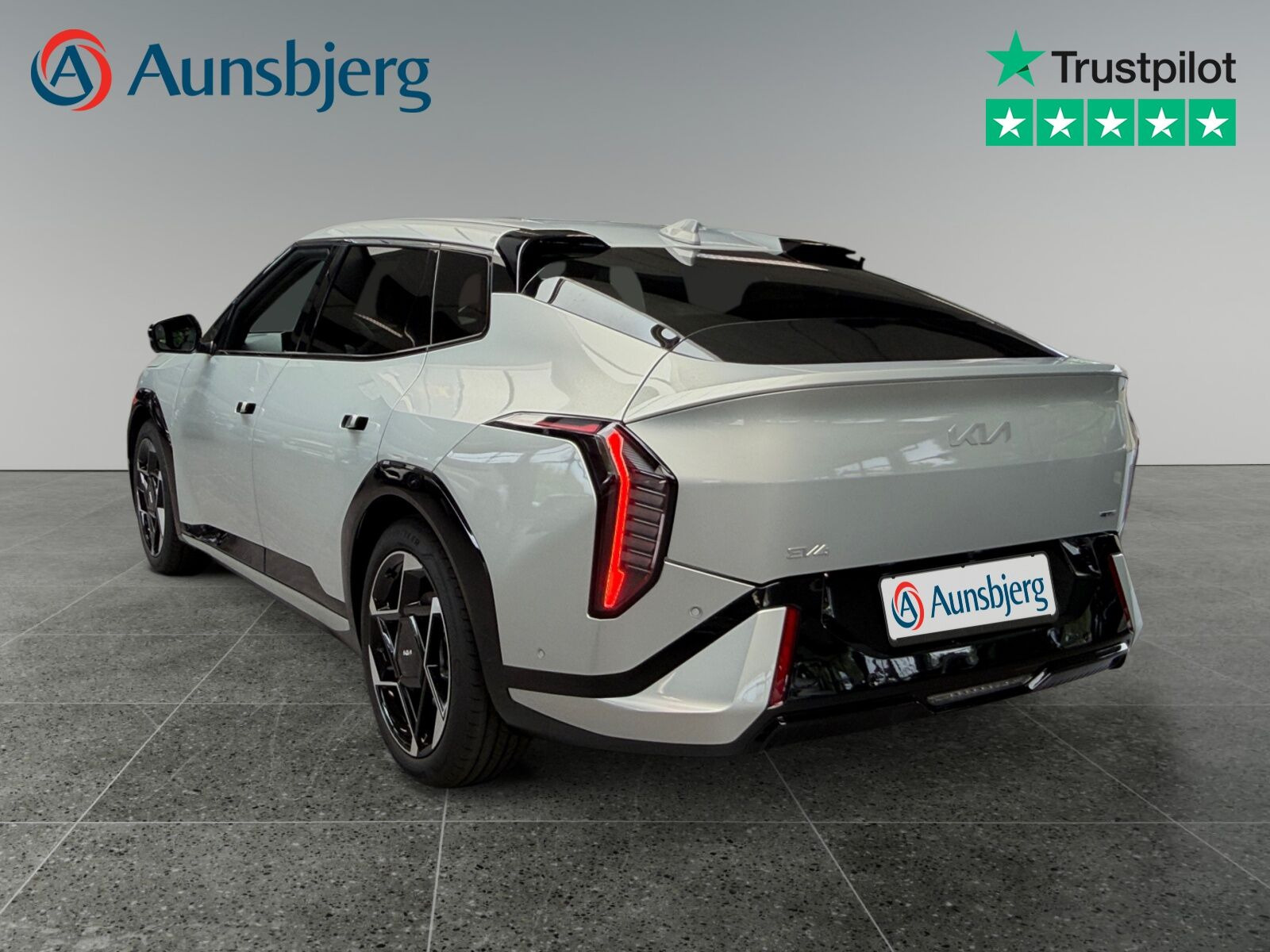 Sølv Kia EV4 fra 2026