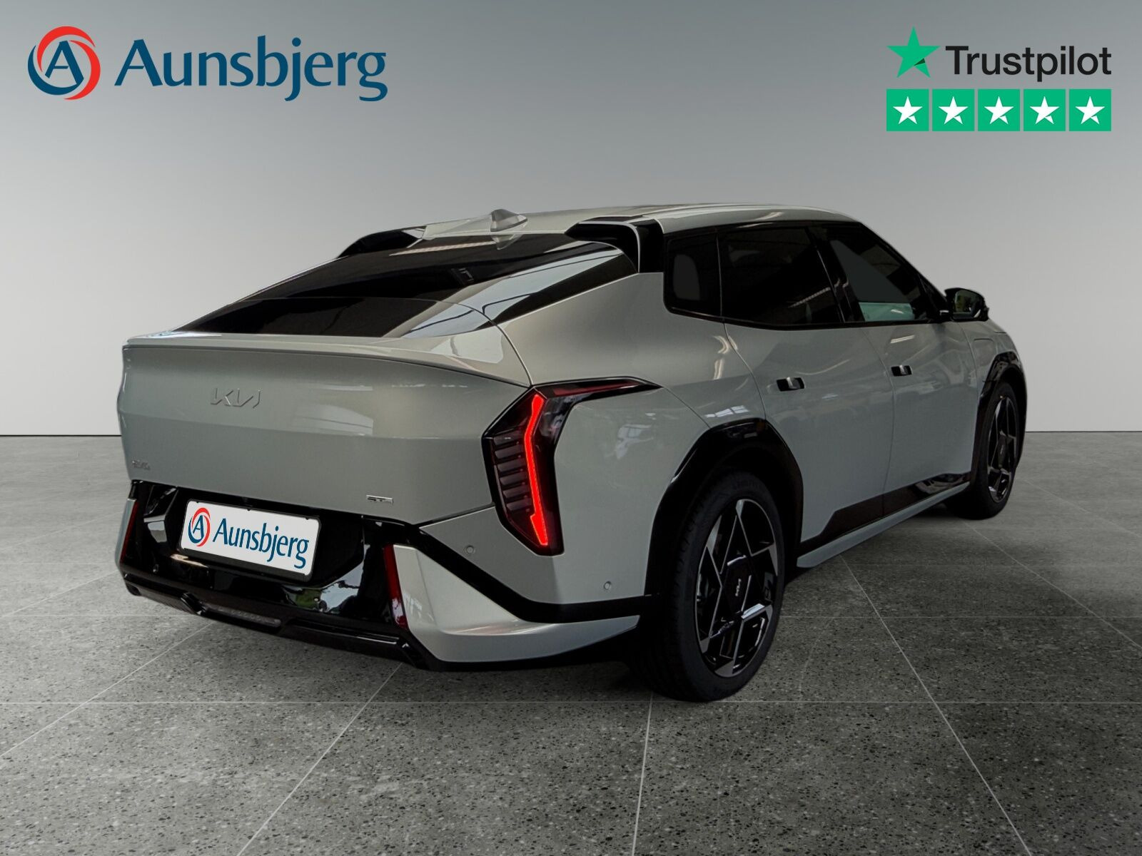 Sølv Kia EV4 fra 2026