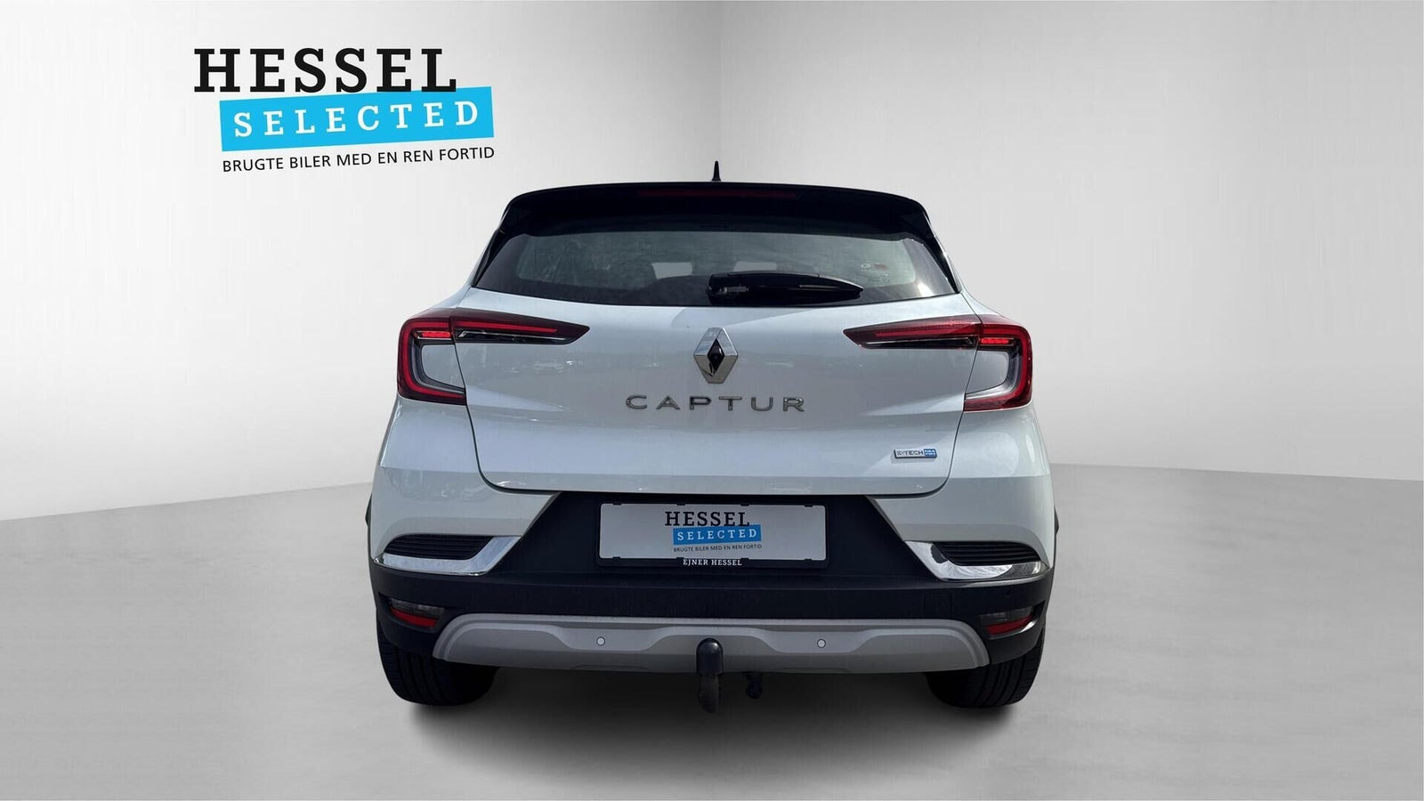 Hvid Renault Captur fra 2021