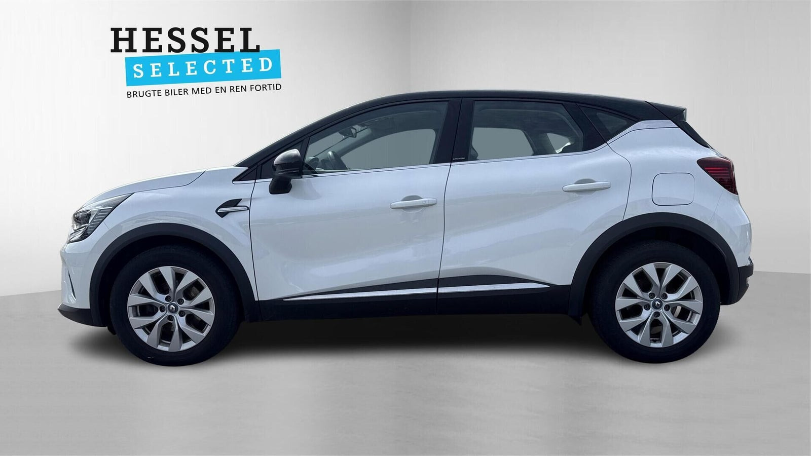 Hvid Renault Captur fra 2021