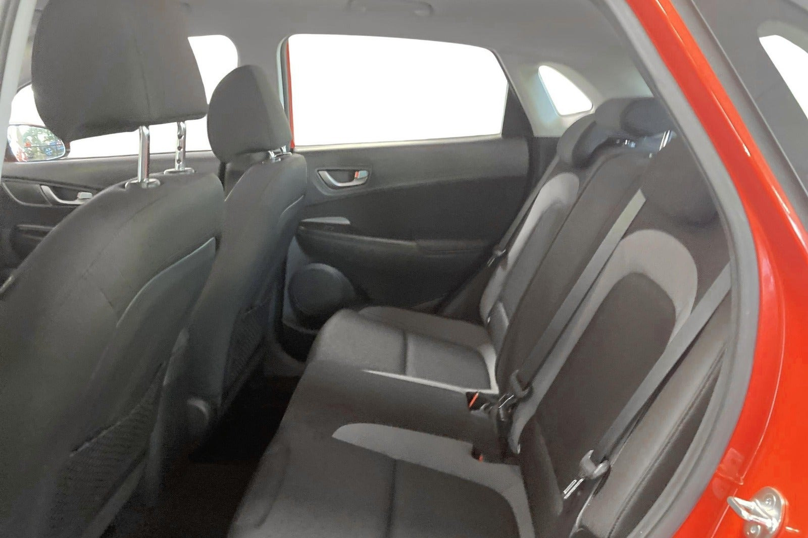 Orange Hyundai Kona fra 2020