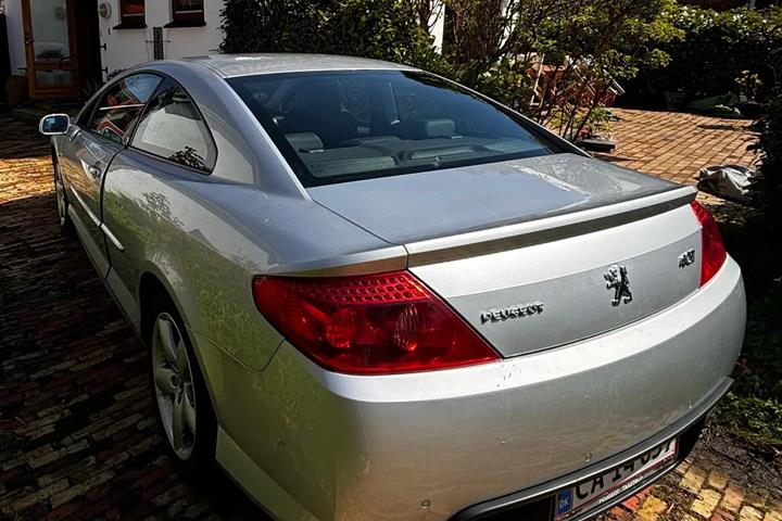 Sølv Peugeot 407 fra 2006