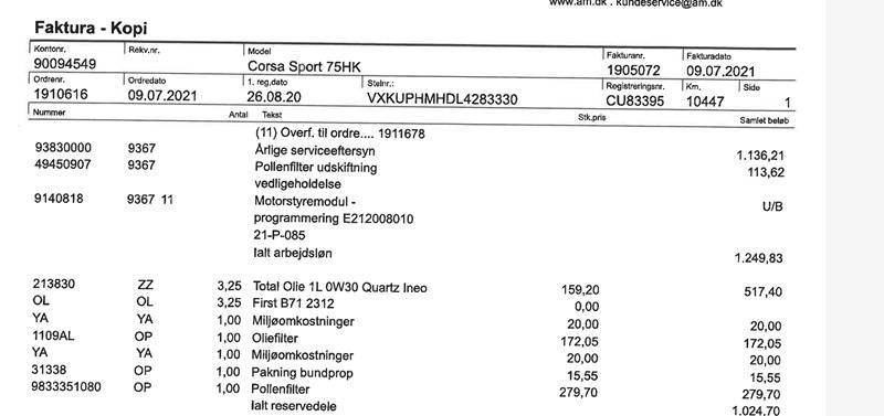 undefined Opel Corsa fra 2020