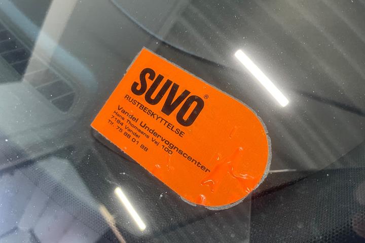 Hvid Ford Fiesta fra 2020