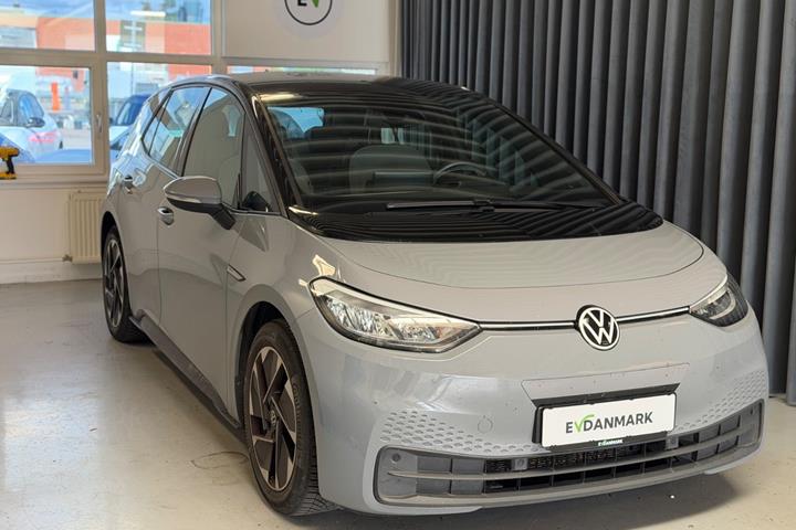 Grå VW ID.3 fra 2022