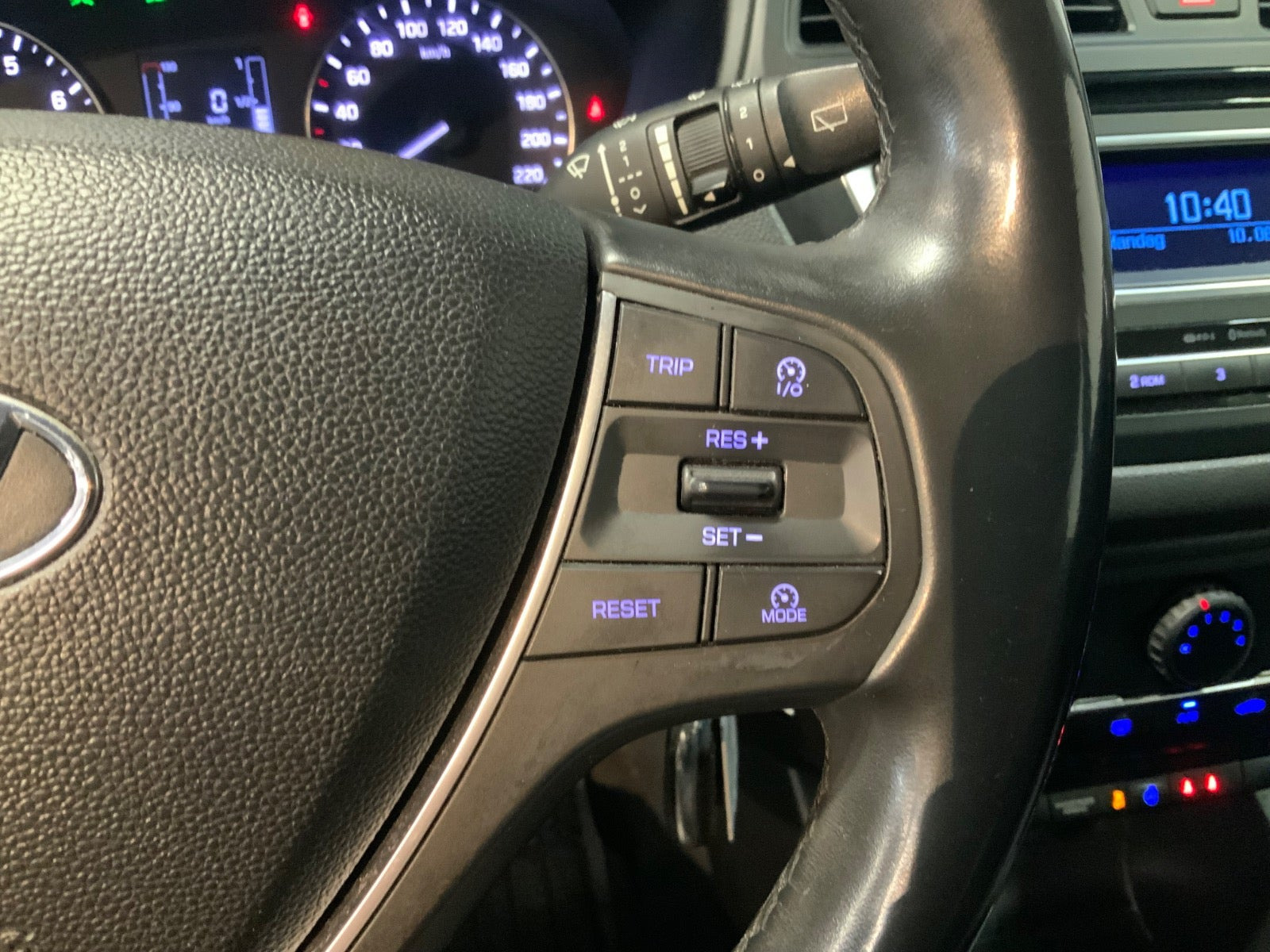 Sølv Hyundai i20 fra 2015