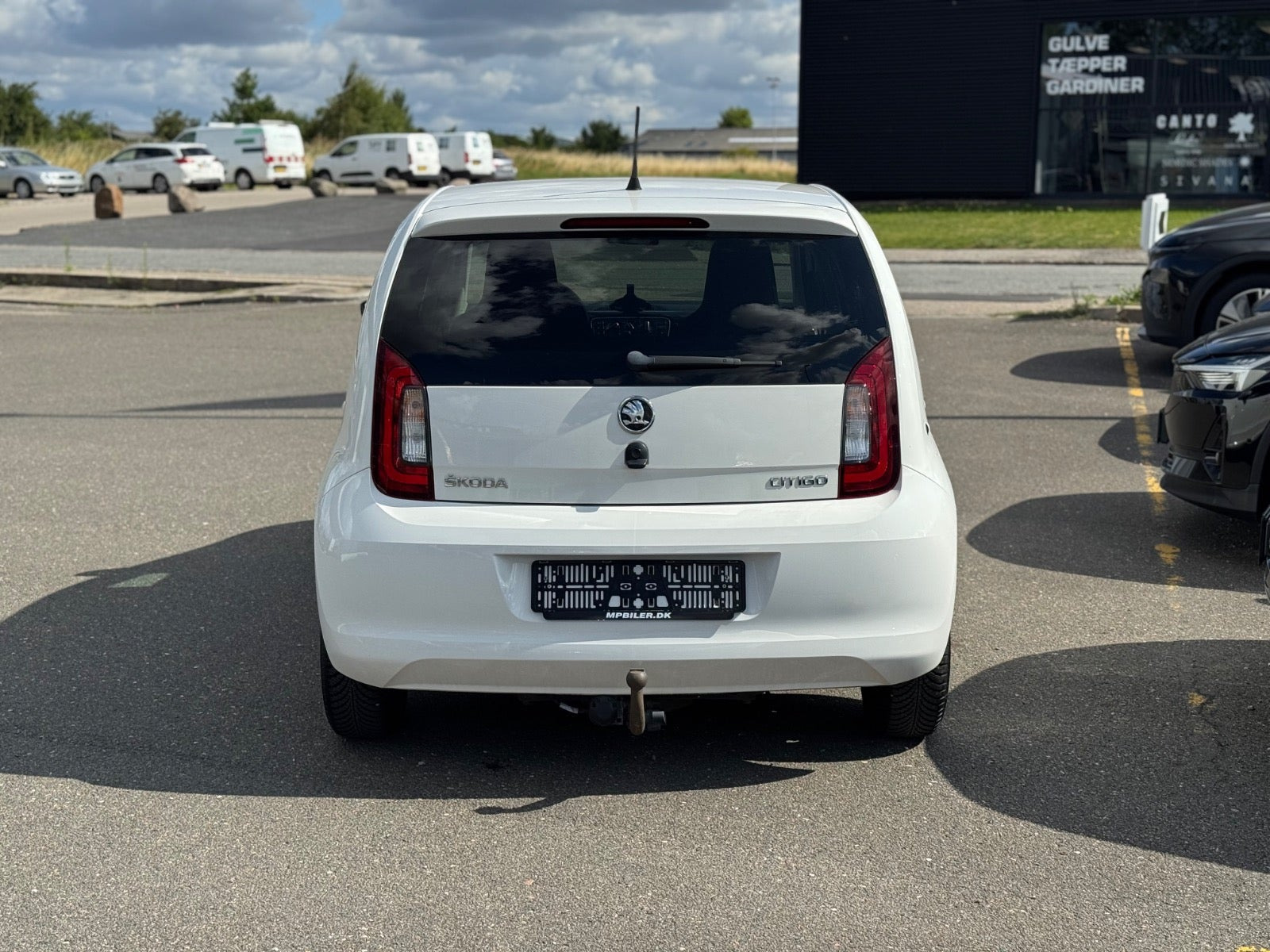 Hvid Skoda Citigo fra 2018