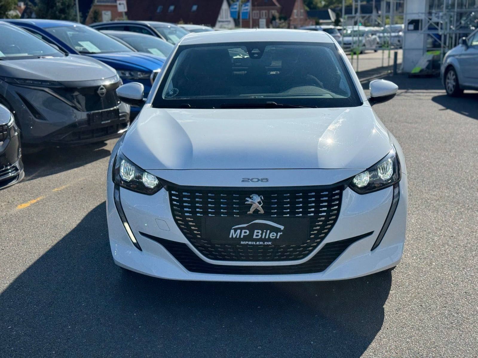 Hvid Peugeot 208 fra 2021