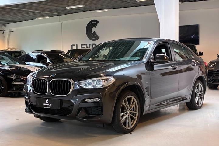 Grå BMW X4 fra 2019
