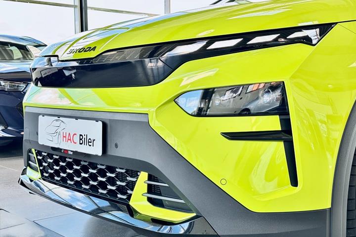 Gul Skoda Elroq fra 2026
