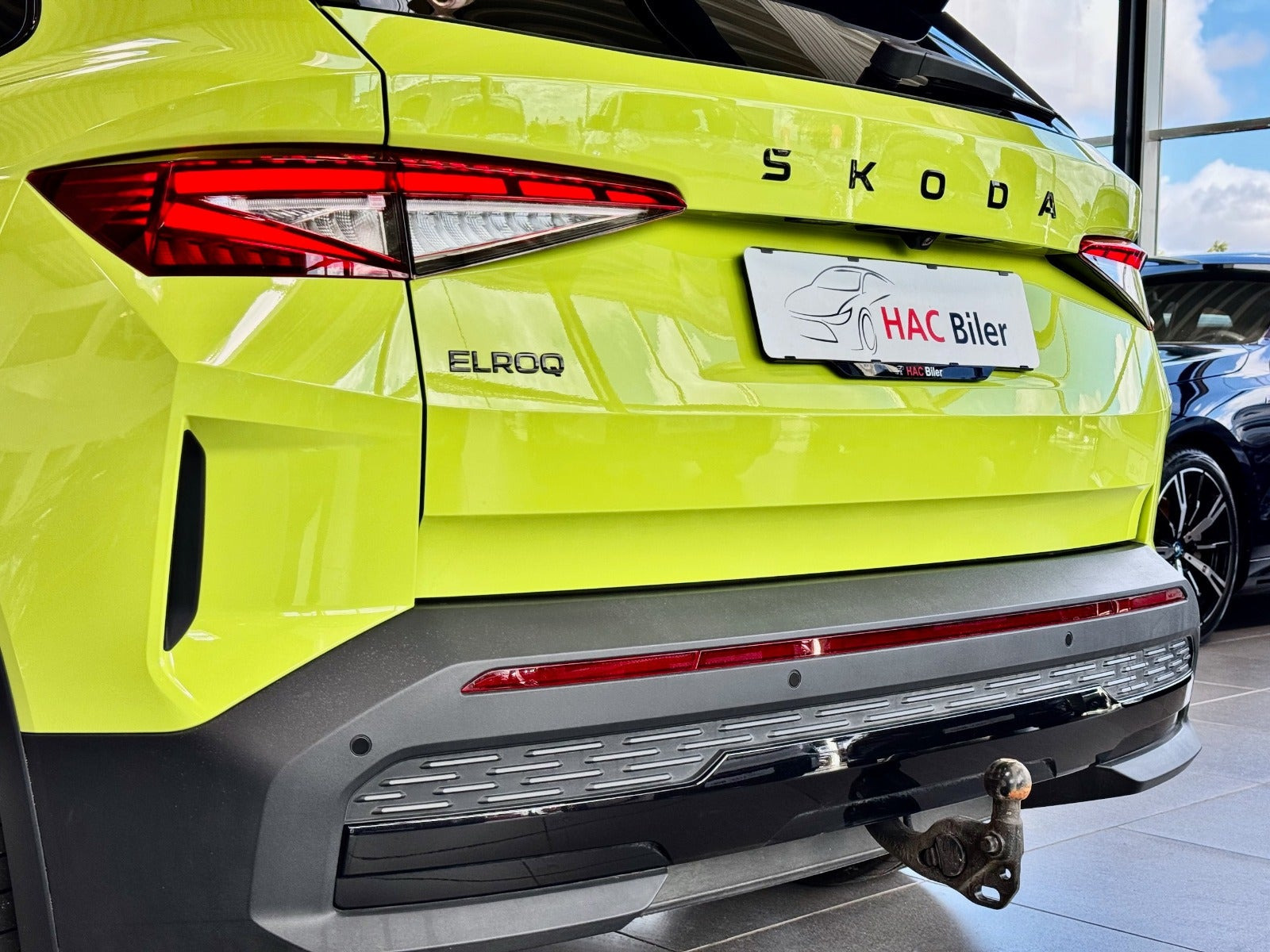 Gul Skoda Elroq fra 2026