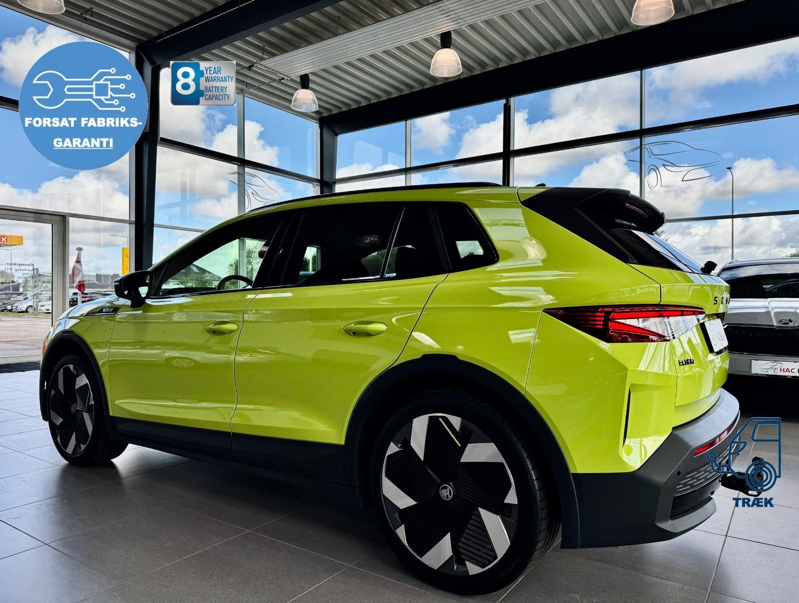 Gul Skoda Elroq fra 2026